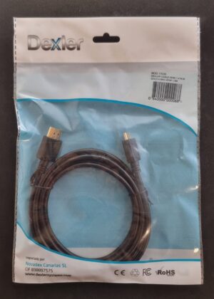 Cable HDMI a MiniHDMI 1,4 M-M 1,8m.
