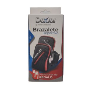 Brazalete Deportivo portamóvil con auriculares de regalo.