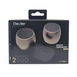 Altavoces DUO Bluetooth con base de carga 3W - Imagen 2