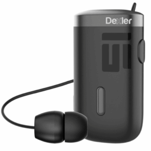 Auricular MANOS LIBRES con cable retráctil y clip de sujección - Imagen 5