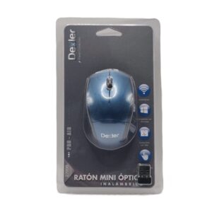 Raton inalámbrico azul/gris 27996 Pro-air Dexler