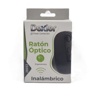 Raton óptico inalámbrico azul/negro 28053 Dexler