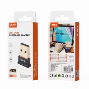 Mini Adaptador Bluetooth USB2.0 300Mbps 2.4GHz