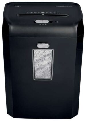 Rexel Promax RSX1035 Destructora de Papel Manual Corte en Particulas P-4- Destruye hasta 10 Hojas - Papelera de 35L - Color Negro