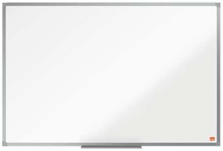 Nobo Essence Pizarra Magnetica de Acero 900x600mm - Marco de Aluminio Anodizado - Bandeja para Rotuladores - Color Blanco
