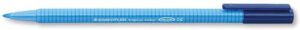 Staedtler Triplus Color 323 Rotulador de Punta Fina - Trazo 1mm Aprox - Tinta Base de Agua - Color Azul Claro