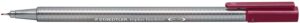 Staedtler Triplus Fineliner 334 Rotulador de Punta Fina - Trazo de 0.3mm - Tinta Base de Agua - Color Caoba