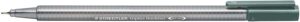 Staedtler Triplus Fineliner 334 Rotulador de Punta Fina - Trazo de 0.3mm - Tinta Base de Agua - Color Gris Calido
