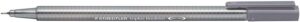 Staedtler Triplus Fineliner 334 Rotulador de Punta Fina - Trazo de 0.3mm - Tinta Base de Agua - Color Gris Paloma
