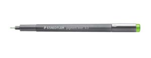Staedtler Pigment Liner 308 Rotulador Calibrado - Trazo 0.3mm - Secado Rapido - Color Verde Claro
