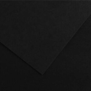 Canson Guarro Pack de 25 Cartulinas Iris de 185g - 50x65cm - Color Negro