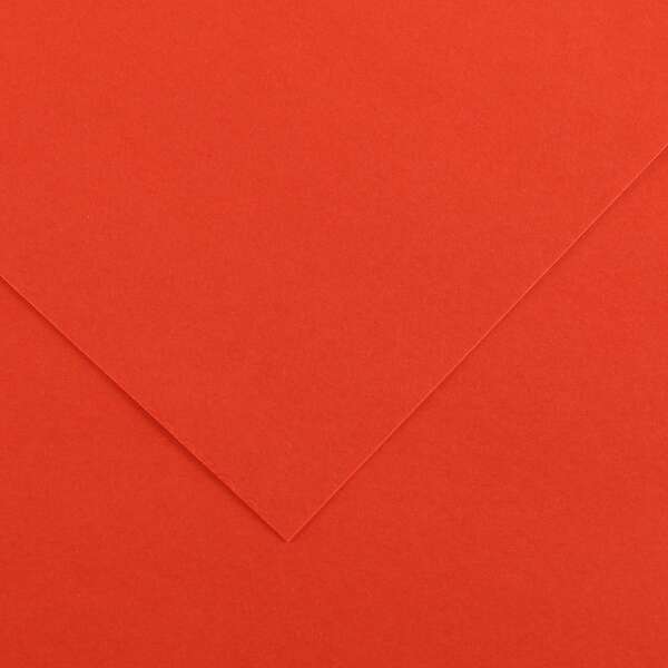 Canson Guarro Pack de 25 Cartulinas Iris de 185g - 50x65cm - Color Tomate