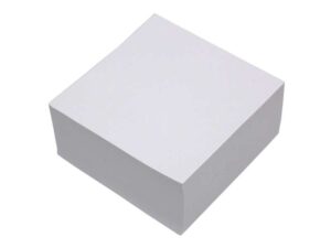Ingraf Taco Encolado de 500 Notas 100x100mm - No Adhesivas - Color Blanco