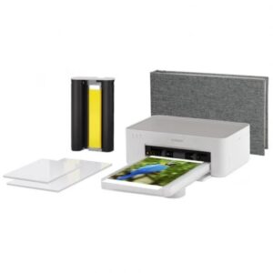 Xiaomi Instant Photo Printer 1S Set Impresora Fotografica WiFi - Incluye: Cinta para 20 Hojas, Papel Fotografico de 3”, Papel Fotografico de 6” y Album de 50 pag.