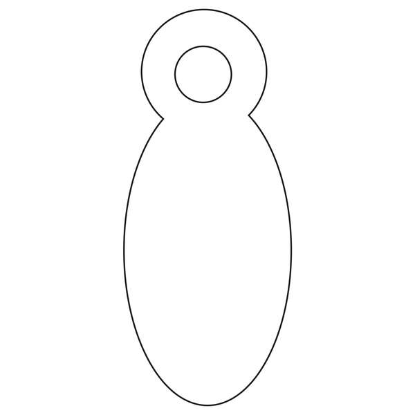 Apli Etiquetas Colgantes Blancas 8 x 19mm 1.000 U.