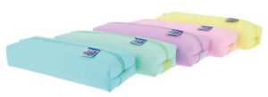 Oxford Kangoo Live & Go Estuche Rectangular Mediano - Goma Elastica para unirlo al Cuaderno - Colores Surtidos Pastel
