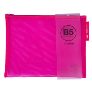Apli Sobres Porta-Todo Nylon Transpirable - Tamaño B5 (290x223mm) - Resistente y Duradero - Ideal para Tablets y Equipos Electronicos - Cierre de Cremallera - Colores Surtidos