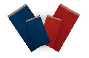 Apli Pack de 250 Sobres Kraft  18x32x6cm - Papel Kraft 50g/m² - Reutilizables y Reciclables - Color Rojo