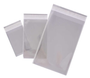 Apli Bolsas Polipropileno Transparente con Cierre Adhesivo - 80 x 120mm - Galga 120 - Alta Resistencia y Flexibilidad - Uso Alimenticio