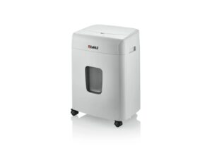 Dahle ShredMATIC 90 Destructora de Papel Automatica Corte en Particulas P-4 - Autoalimentacion 90 Hojas, Manual 10 Hojas - Papelera de 23L - Color Gris Claro