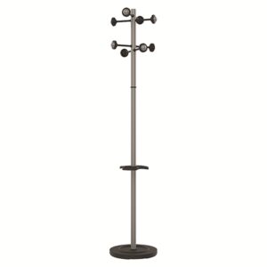 Unilux Perchero Accueil - Elegante Diseño Moderno - Resistente y Duradero - Ideal para Colgar Abrigos y Accesorios - Color Gris Metalizado