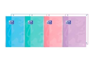 Oxford School Touch Europeanbook 1 Cuaderno A4+ 80 Hojas Microperforadas 1 Linea - Tapa Extradura - Colores Surtidos
