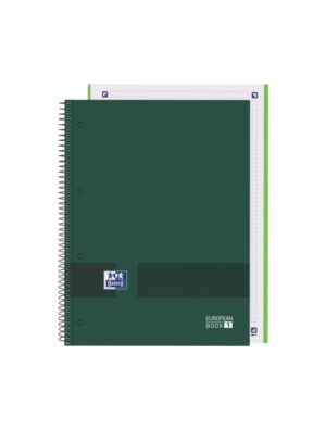 Oxford & You A4+ Europeanbook - Tapa Extradura - 80 Hojas - Color Verde