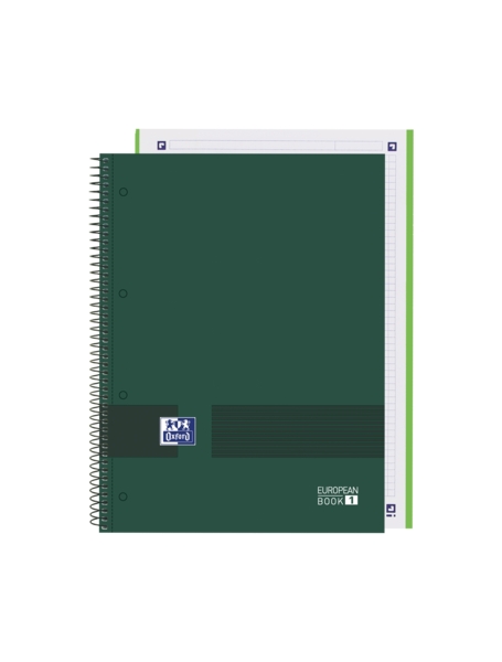 Oxford & You A4+ Europeanbook - Tapa Extradura - 80 Hojas - Color Verde
