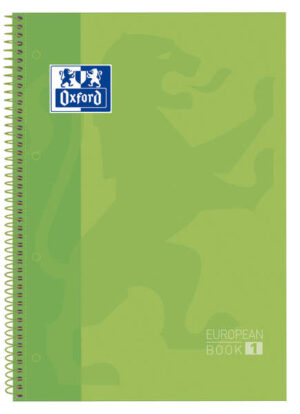 Oxford School Classic Europeanbook 1 A4+ Tapa Extradura - 80 Hojas - Color Verde Manzana