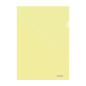 Dohe Dossier Uñero Premium Tamaño A4 - 210x297mm - Fabricado en Polipropileno Translucido de 180 Micras - Color Amarillo