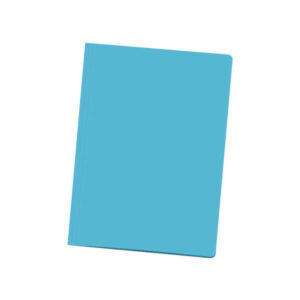 Dohe Pack de 50 Subcarpetas de Cartulina de 180gr - Con Ranura para Fastener - Resistente y Duradera - Ideal para Organizar Documentos - Color Azul Claro