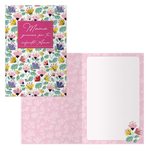 Dohe Pack de 6 Tarjetas de Felicitacion Dia de la Madre - 11.5x17cm - Impresas a Todo Color - Estampaciones con Pelicula de Color - Estampacion en Seco - Papel Offset Blanco de 300gr - Incluye Sobre de Color