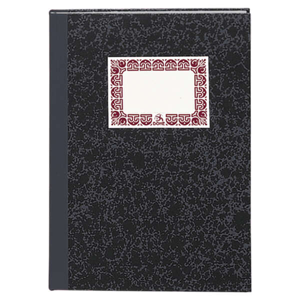 Dohe Cuaderno Cartone Modelo Cuadricula de 100 Hojas - Folio Natural - Tapa en Tres Piezas con Lomera de Tela - Interior en Papel Offset de 70g/m2 - Cosidos a Hilo Vegetal - Lomo Gris Oscuro