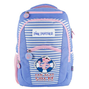 Dohe Mochila Grande Pink Panther - Fabricada en Poliester - Compartimento Acolchado para Portatil - Bolsillos Frontales y Laterales - Tirantes Reforzados y Ajustables - Espalda Acolchada