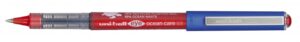 Uni-ball Eye Ocean Care UB-150ROP Boligrafo de Tinta Liquida - Punta de Bola 0.5mm - Tinta Resistente al Agua y Luz - Color Rojo