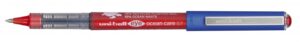 Uni-ball Eye Ocean Care UB-157ROP Boligrafo de Tinta Liquida - Punta de Bola 0.7mm - Trazo 0.5mm - Tinta Resistente al Agua y Luz - Color Rojo