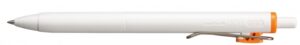 Uni-ball UMN-S-07 Boligrafo de Tinta Gel Retractil - Punta de Bola 0.7mm - Escritura Ultra Fluida - Agarre Suave y Comodo - Color Naranja