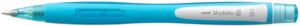 Uni-ball Shalaku S M5-228 Portaminas - Ancho de Trazo 0.5mm - 2 Minas HB - Goma de Borrar Incluida - Color Azul Claro