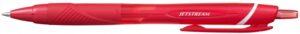 Uni-ball JetStream Sport SXN-150C-07 Boligrafo de Tinta Pigmentada - Punta de Bola 0.7mm - Retractil - Secado Instantaneo - Color Rojo