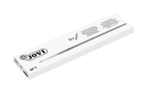 Jovi Pinceles Artisticos Pelo Poney Nº 1 - Pelo Natural - Mango de Madera - Calibre 00 al 12 - Punta Redonda - Pelo Suave - Color Varios