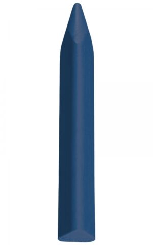 Jovi Triwax Estuche de 12 Ceras - Triangulares - No Manchan - Resistentes - Trazo Suave - Facil Agarre - Apto para Sacapuntas - Libre de Alergenos - Color Azul