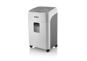 Dahle ShredMATIC 300 Destructora de Papel Automatica Corte en Particulas Microcorte P-5 - Autoalimentacion 300 Hojas, Manual 11 Hojas - Papelera de 40L - Con Ruedas - Apta para Papel, Tarjetas, Clips - Color Gris