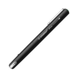 Stabilo Dr!ver Rotulador de Punta Fina 0.4mm - Tinta a Prueba de Manchas, Inodora y con Base al Agua - Fabricado con 94% de Bioplastico - Color Verde
