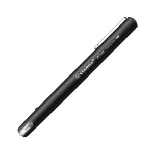 Stabilo Dr!ver Rotulador de Punta Fina 0.4mm - Tinta a Prueba de Manchas, Inodora y con Base al Agua - Fabricado con 94% de Bioplastico - Color Rojo