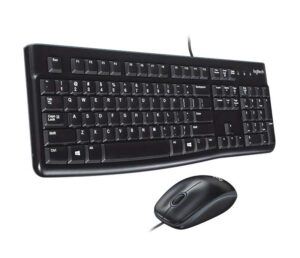Pack Logitech Teclado MK120+Raton 1000dpi/3 Botones/Ambidiestro Negros - Imagen 2