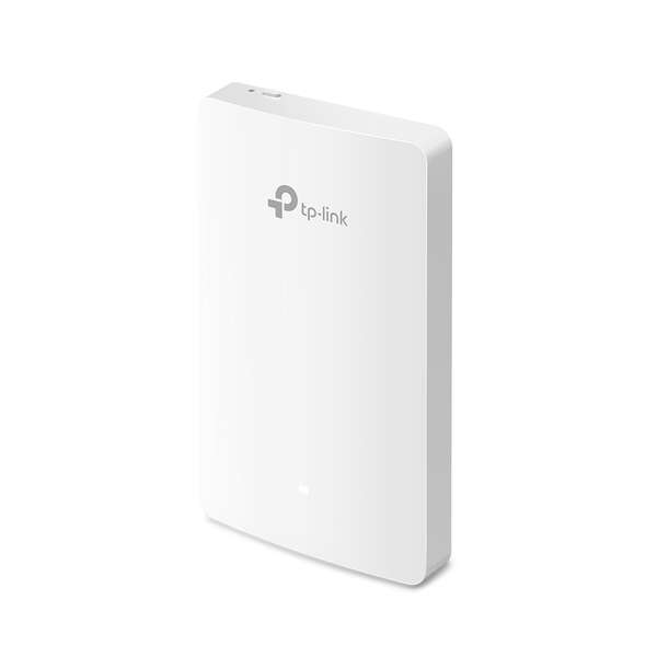 TP-Link Punto de Acceso Inalambrico Omada AC1200 MU-MIMO de Pared - Ultra fino - 4 Puertos Gigabit Ethernet