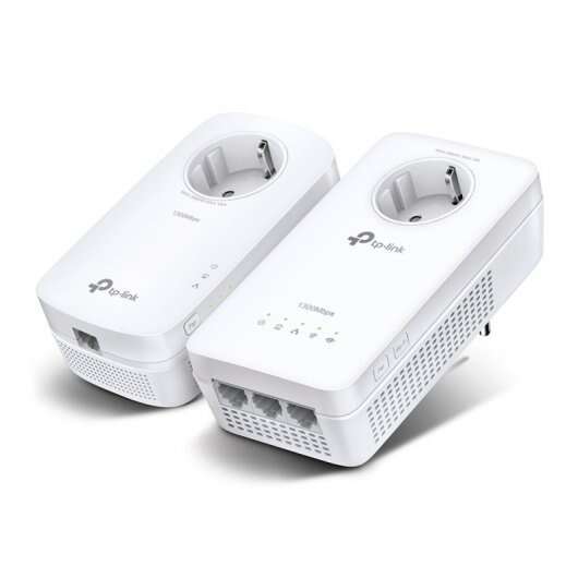TP-Link KIT Powerline WiFi AC1200 - Enchufe Incorporado - 3 Puertos Gigabit Ethernet - Doble Banda hasta 867Mbps