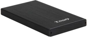 Tooq Carcasa Externa HDD/SDD 2.5" hasta 9,5mm SATA USB 3.0 - Color Negro