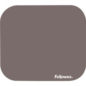 Fellowes Alfombrilla Premium - Base de Goma Antideslizante - Superficie de Poliester - 23.2x19.9cm - Color Gris