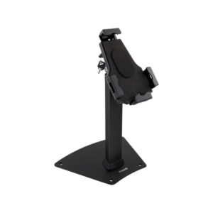 Tooq Soporte de Sobremesa Profesional Ajustable para Tablet de entre 7.9” a 10.5” - Incluye Candado Antirrobo - Organizador de Cables - Se puede Fijar a la Mesa